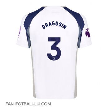 Tottenham Hotspur Radu Dragusin #3 Tricou Fotbal Replică 2025-26 Barbati Acasa